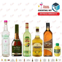 Cocktail Kit Mexican Runner Mezcal Receta Recipe - Cavas Towns
